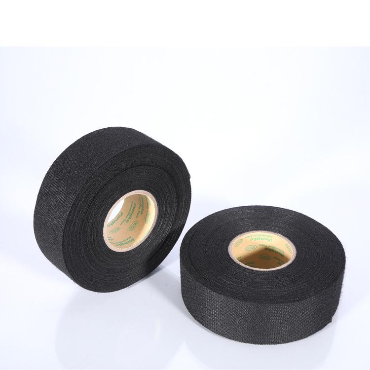 Yongle 19mm Automotive Wiring Harness Flannel Tape, Wear-Resistant Cloth Adhesive, 20 Meters