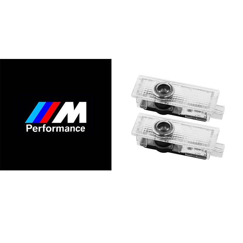 Luxurious Led Car Door Logo Lights For Bmw Simple Replacement White Color 100 000 Hours Life Span