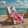 KPOP Hunter Fashion Beach Towel: Ideal for Summer Adventures Soft, absorbent and quick drying suitable for swimming and bathing