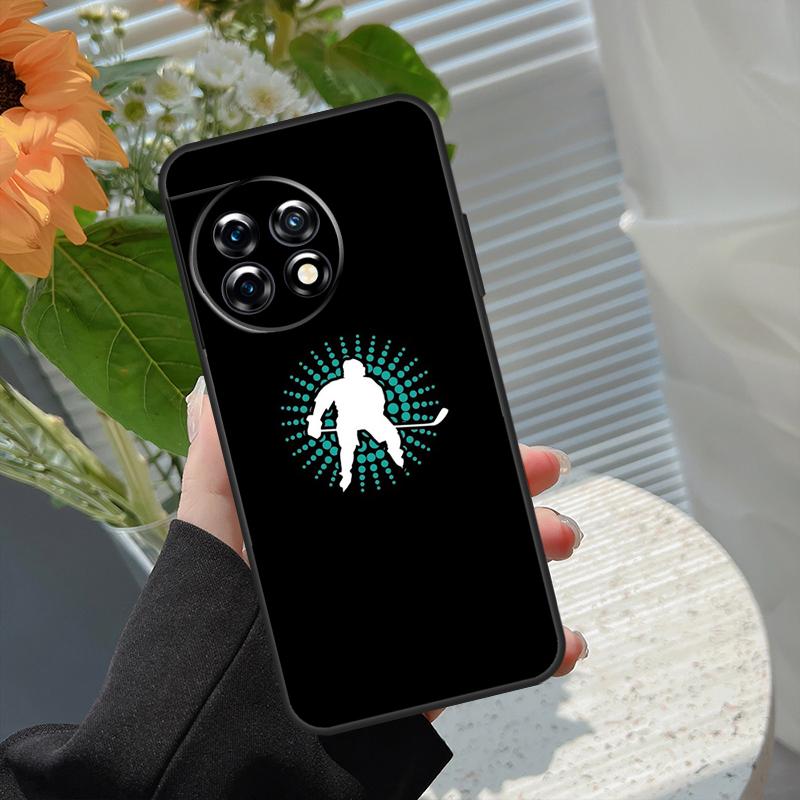 Ice Hockey Rink Sport Case For OnePlus Nord 5 CE 2 3 4 Lite N20 N30 OnePlus 13T 13R 15 13 12 11 10 10T 8T 15R Cover