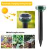 4Pcs Mole Repellent Solar Powered Outdoor Garden Pest Control Tool Groundhog Repeller Mole Deterrent for Lawn Garden Yard Home