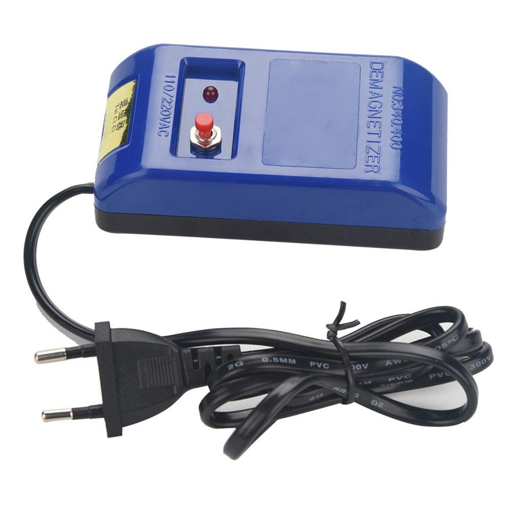 Plastic Watch Demagnetizer Blue Degaussing Demagnetizer Watch Maintenance
