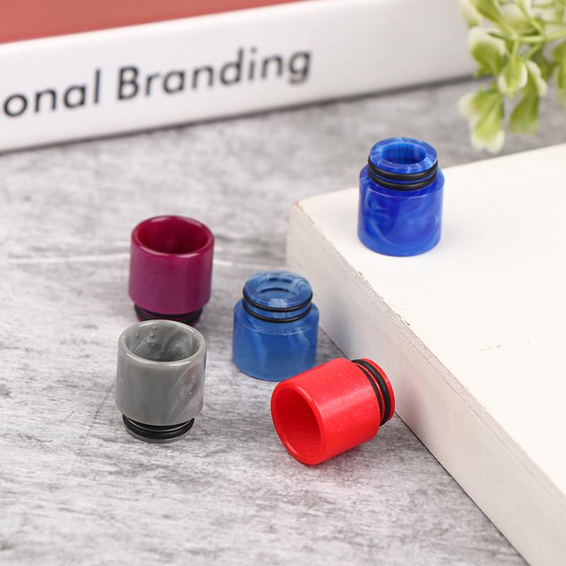 810 Drip Tips Resin 810 Wide Bore Drip Tips Replacement Standard Drip Tip Cover Connector For Ice Maker Coffee Mod Machine Favors