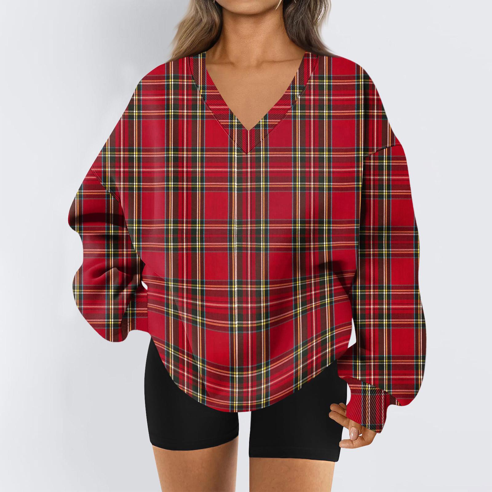 

Женская толстовка, спортивная фланелевая толстовка с длинным рукавом, повседневная толстовка с V-образным вырезом XL винный