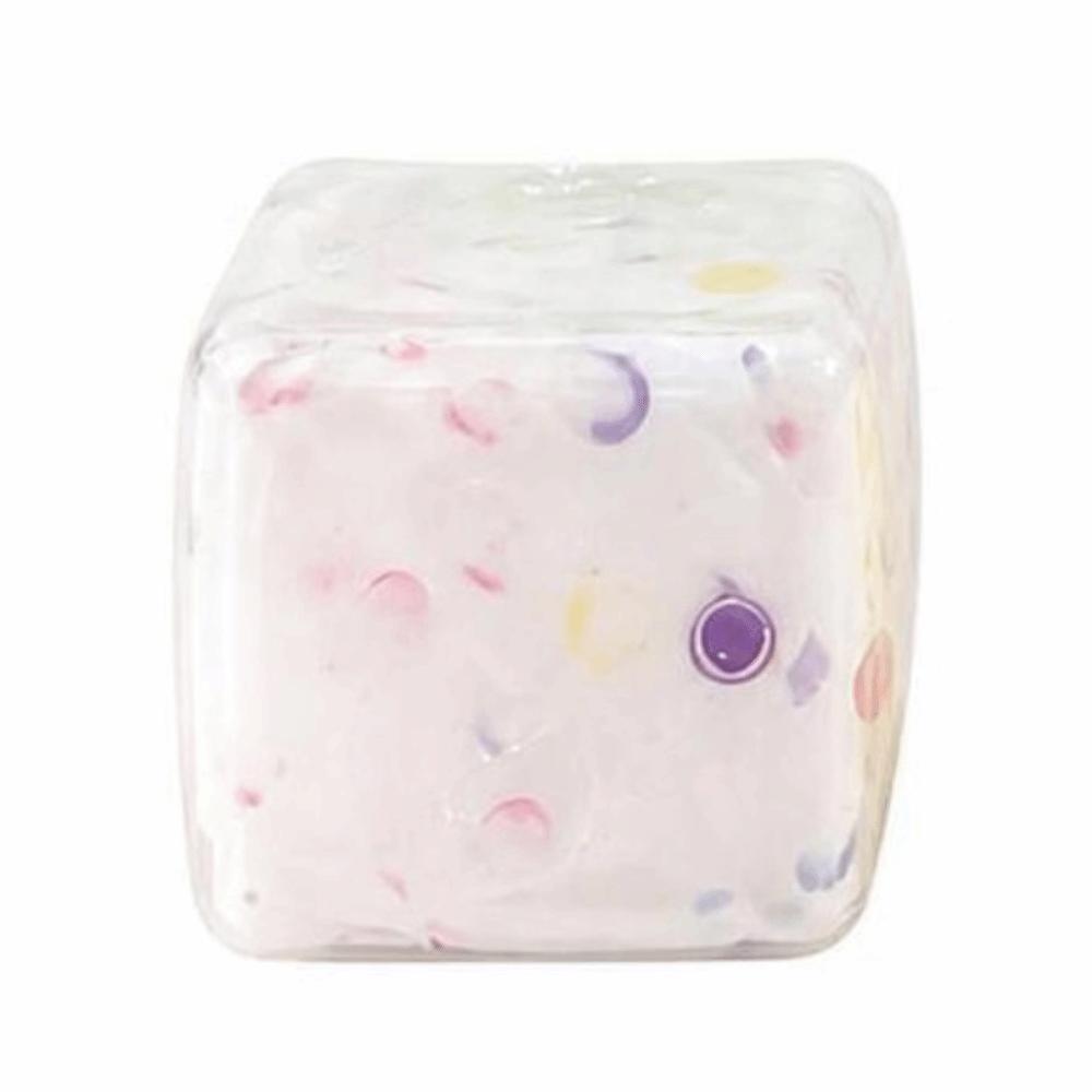 Sound Effects Squeezed Cube 5cm TPR Fidget Toy Kids Toy Handmade Ball Children's Gifts
