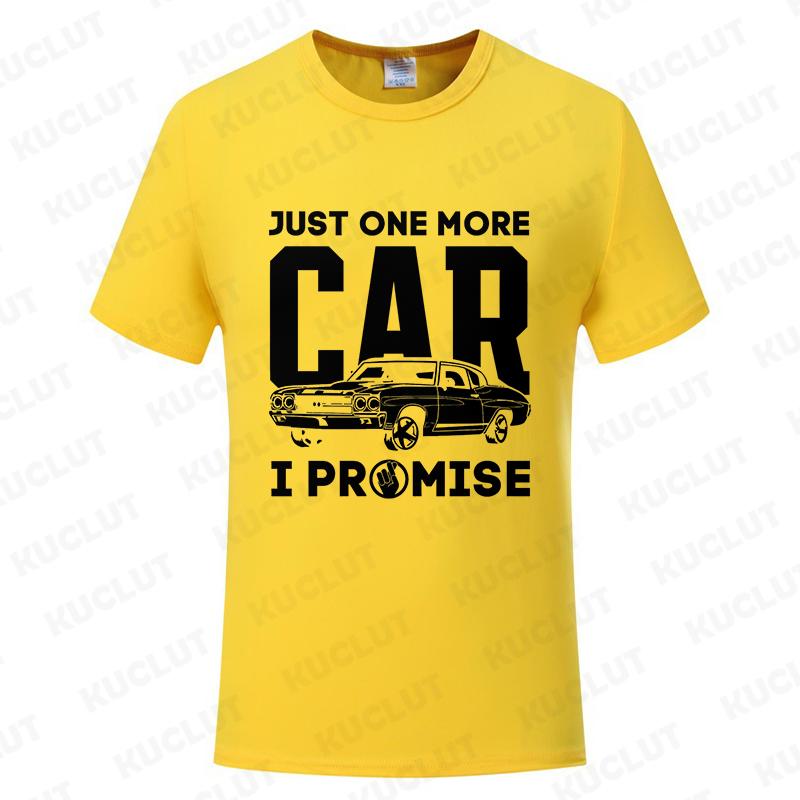 

Только еще одна машина, обещаю, футболка, смешной подарок для автолюбителей, футболка с коротким рукавом, летняя мужская новая модная уличная футболка 4XL