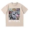Huntrix Girl Kpop Demo Movie Vintage T Shirt Kpop Demon Hunters Tee Jinu Manga Clothing Cotton High Quality T-shirts Unisex Tops