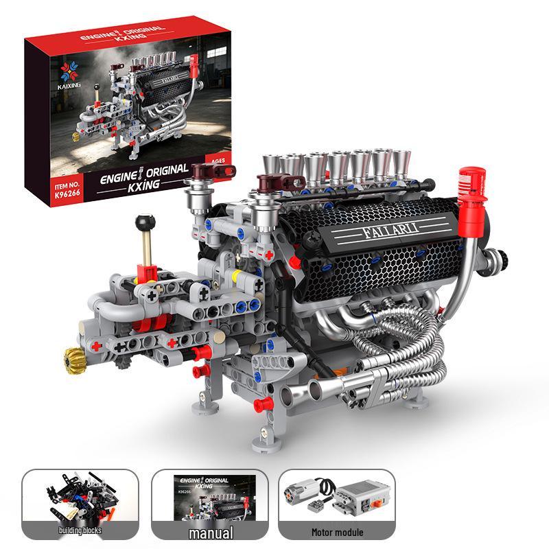 Five-in-One Programmable Wall-E Robot: Assembly Building Blocks, Electric Science Education, Remote Control, Compatible with Lego
