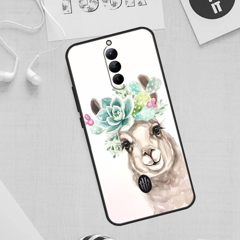 Lama Llama Alpaca Case For ZTE Nubia Red Magic 11 10 9 8 8S 9S 10S Pro Plus 6 7 6S 7S For RedMagic 10 Air Cover