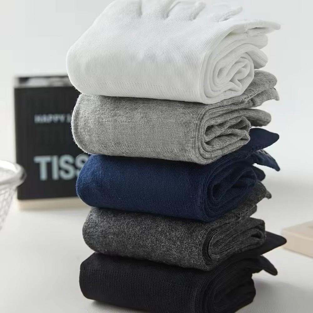 Breathable Yoga Socks Cotton Anti-Skid Floor Sock Sports Men's Five-Toe Socks Indoor Pilates Sock