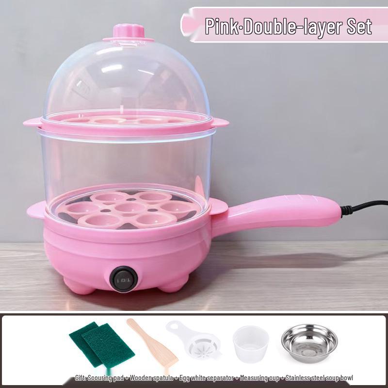 Canxiang Non-Stick Electric Frying Pan: Poached Eggs, Dumplings, Pot Stickers & Breakfast Cooker