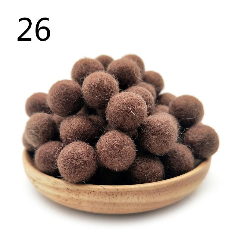 10 ks Nadýchaná měkká bambulka pro DIY ruční práce Plyšové bambulky Svatba Vánoce Dětské dárky Domácí dekorace Šicí potřeby