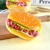 Falscher Gemüse-Hamburger Dekoration Künstliche Lebensmittel Skizzen-Requisiten Lernspielzeug PU-Requisite für Schaufenster Heimdeko
