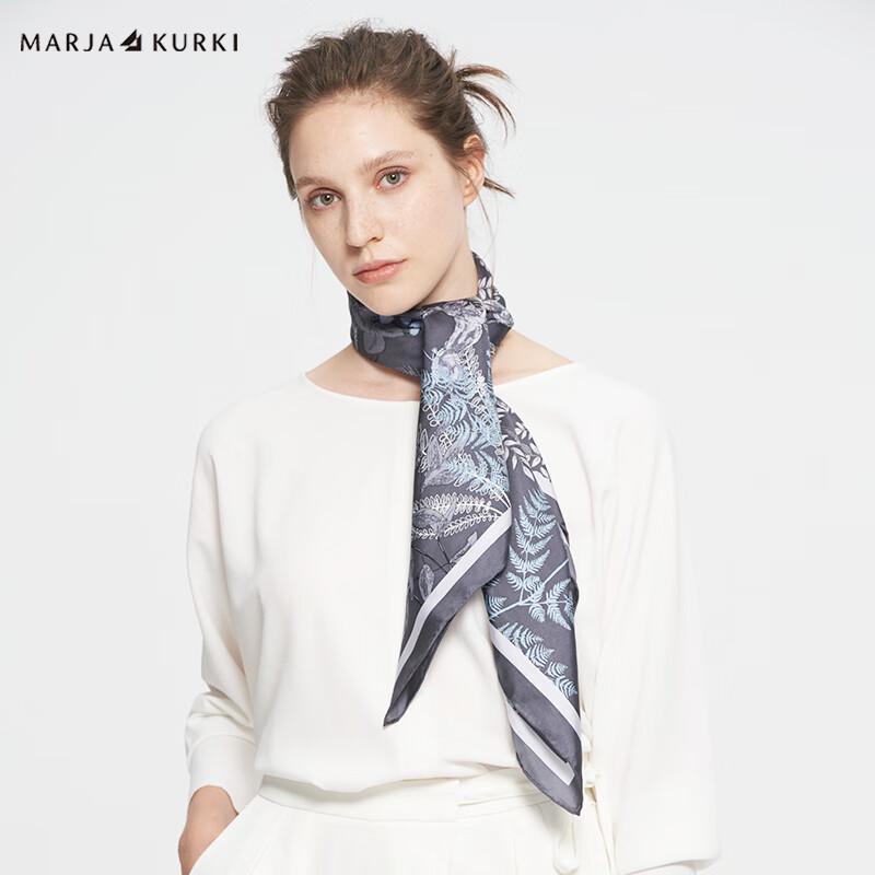 

MARJA KURKI Forest Wonderland Silk Scarf
