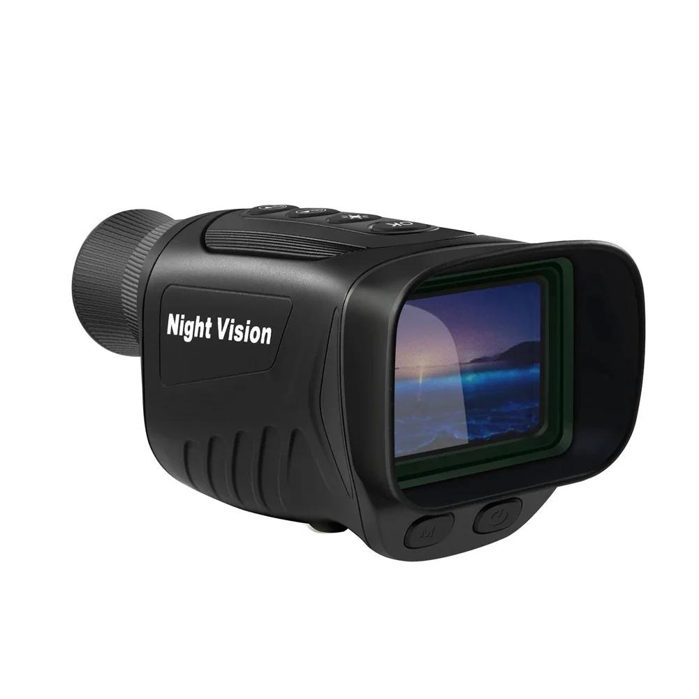 

Digital Monocular Night-Vision 40MP 2.5K Infrared Telescope 984ft Night-Vision Distance 6X Optical Magnification 8X Digital Zoom чорний