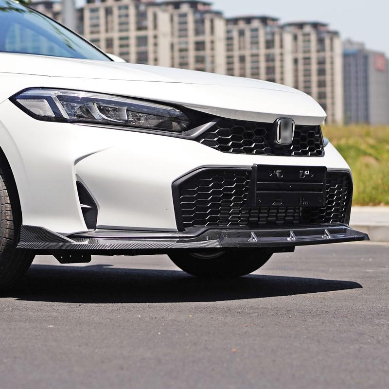 Car Front Bumper Lip Urban Grey Splitter Car Fit Body Kit Parts Modification Accessories Wear-resistant For Civic 11.5 Gen 2025