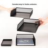 Deli 3-Tier Stackable Metal File Tray
