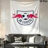 RB Leipzig Wall Tapestry Aesthetic Wall Hanging Printed Fabric Blanket Decorative Tapestries for Bedroom Living Room Home Decor