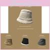 Fashionable Thick Faux Suede Womens Bucket Hat For Winter And Autumn