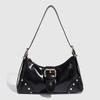 Fashiable Retro Large Capacity Ladies Shoulder Bag Underarm Bag Versatile Bag 2026 New Style Women's Bag for Daily Use
