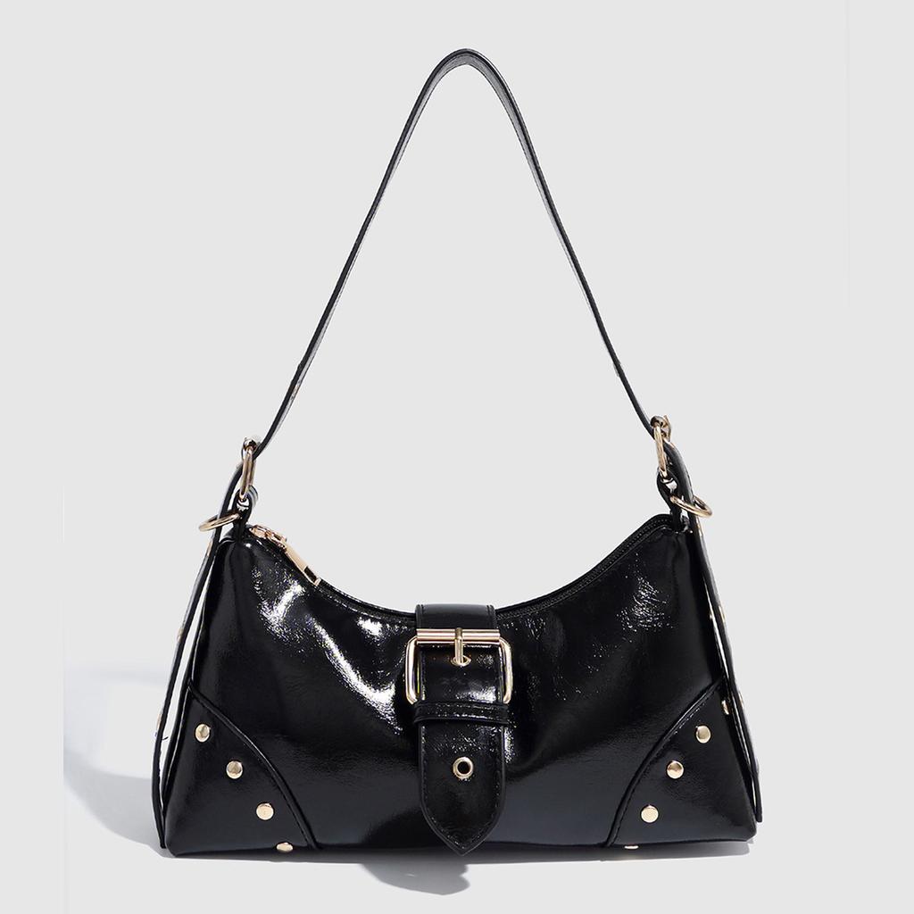 Fashiable Retro Large Capacity Ladies Shoulder Bag Underarm Bag Versatile Bag 2026 New Style Women's Bag for Daily Use