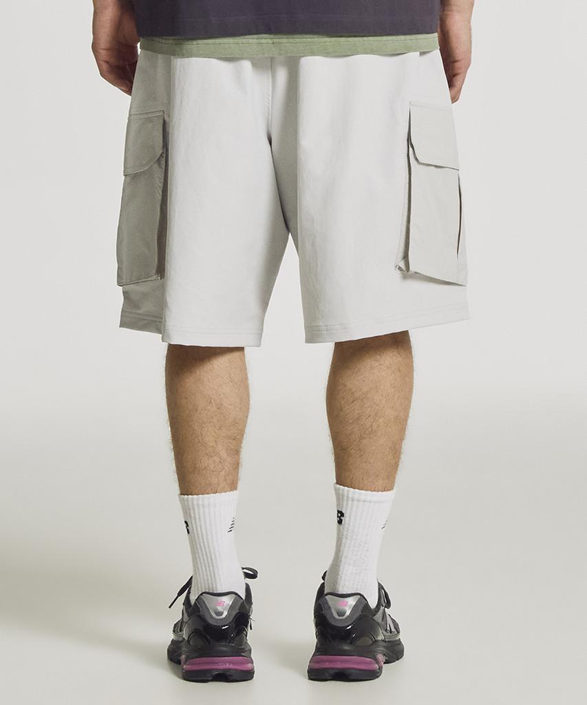 Nyuballanseu Nbnvg31703 / Uni Trackster Knee-Length Cargo Shorts (L/Gray)