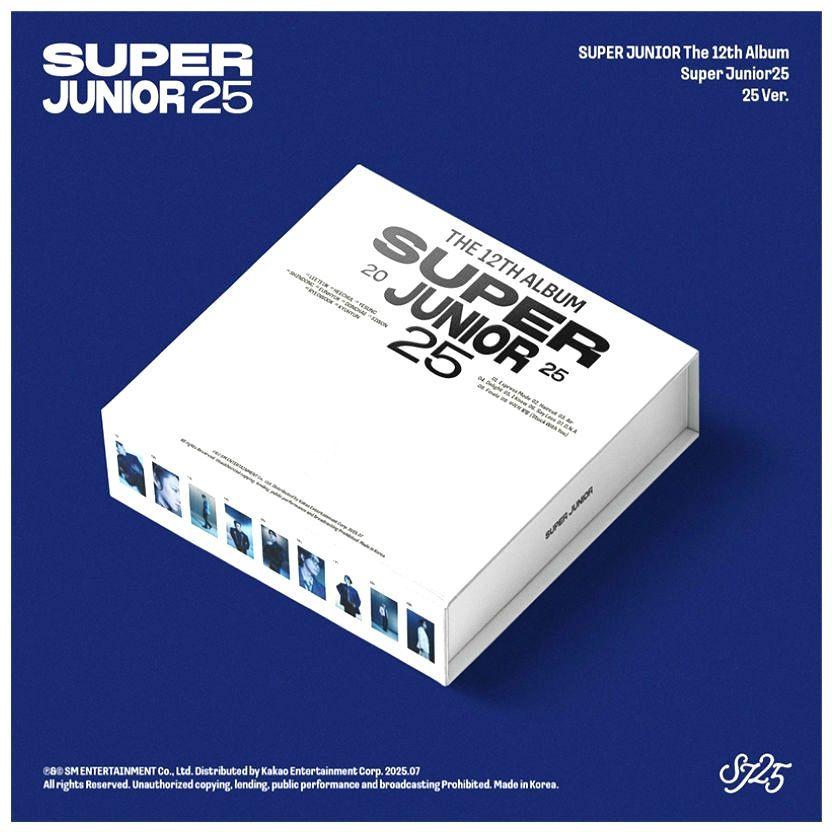 [USED] SUPERJUNIOR 25Ver. Package Box