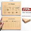 100 Accounting Voucher Covers, A5, 243x142mm Kraft Paper for Bookkeeping and VAT Invoices