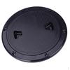 4 Inch Access Hatch Black Plastic for Boat