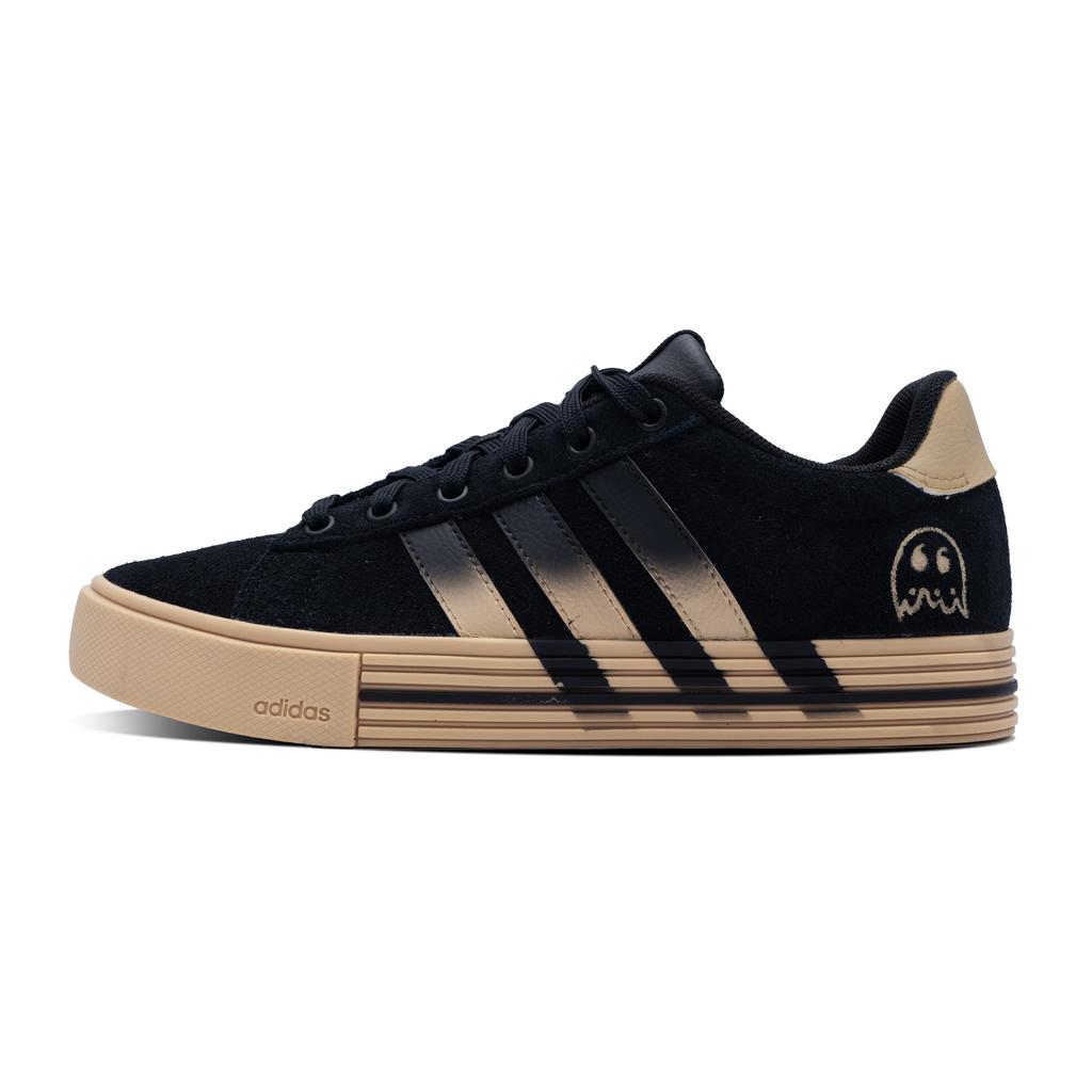 Adidas Daily 4.0 Abrasion Resistant Low top Skateboard Shoes Unisex Black Brown JI4354(Team1149-)