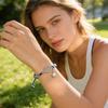 Comfortable Adjustable Wrist Strap Blue Unisex Sports Hand Chain Bracelet Jewelry For Tennis And Daily Wear