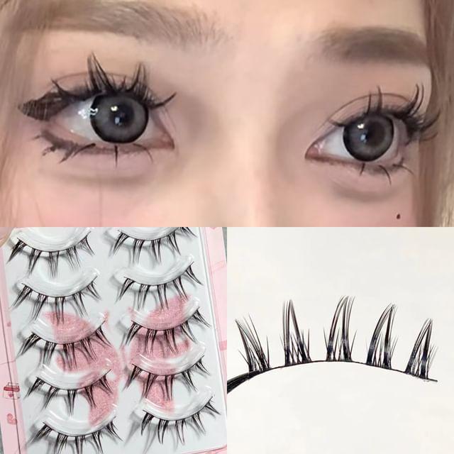 

Могугу - Накладні вії DDT-215 - Black - One Size