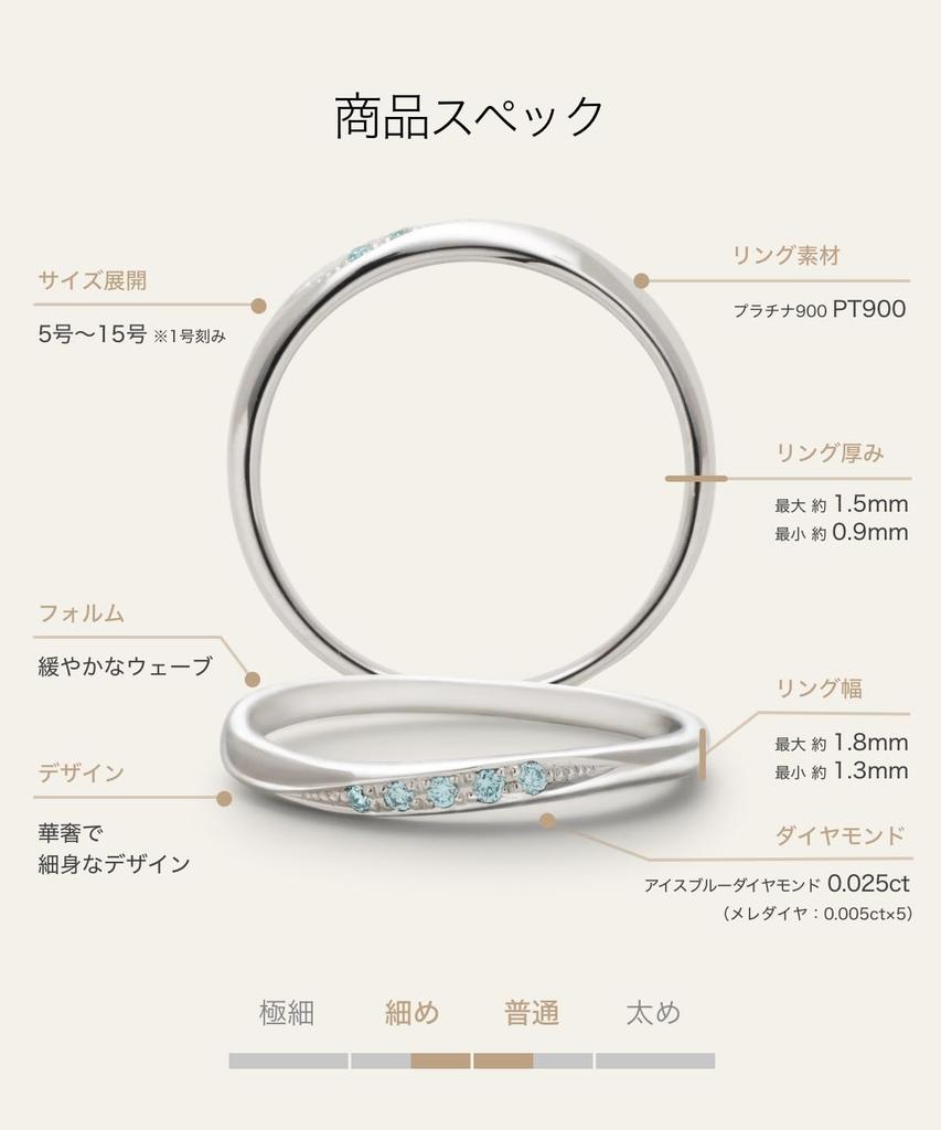 LEGAN Platina 900 Ľadovo modrý diamant Veľkosť 6 Prírodný diamant Svadobný prsteň pre Vyrobené v Japonsku Prsteň, Ženy,