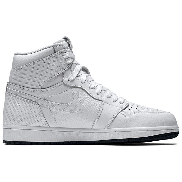 Jordan 1 Retro White Perforated 555088-100