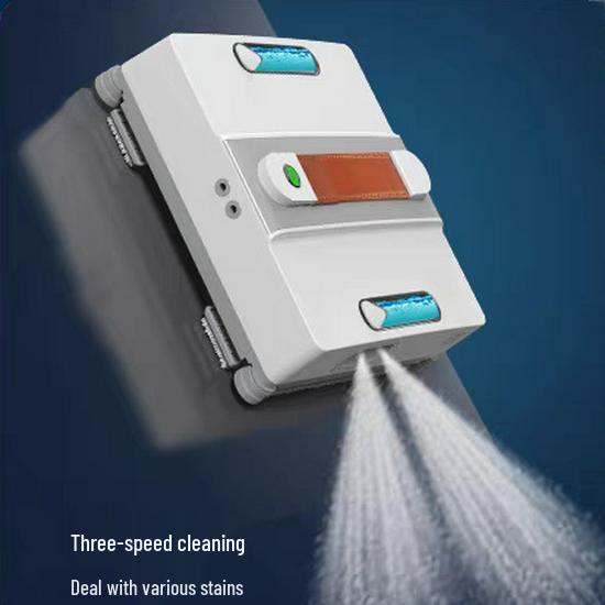 2025 Electric Glass Window Cleaning Robot with 4 Water Sprays - Automatic High-rise Household Tool
