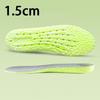 New Breathable Sports Insoles Height-increasing Insole Men Women Shock-absorbing Soles Soft and Comfortable Shoe Pads