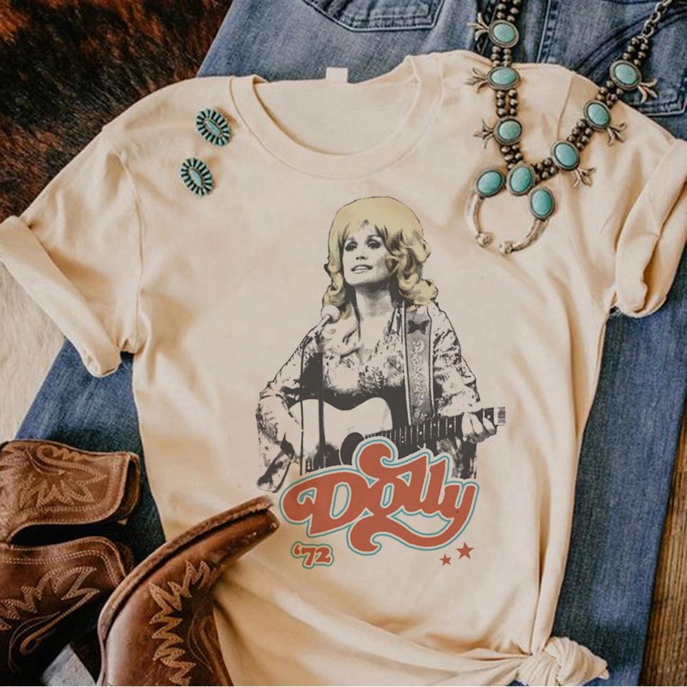 Maglietta Dolly Parton Unisex Divertente Top Ragazza Grafica Giapponese Unisexga Abbigliamento