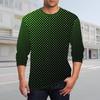 Men's T Shirt O-Neck Clothing Apparel Outdoor Long Sleeve Print Fashion Designer Vintage