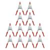 Metal Spring Clamps 12 Pack 4 Inch Clips for Woodworking and Creative Projects