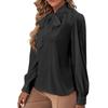 Women's Casual And Fashionable Color Long Sleeved Shirt Top Long Sleeved Shirt Top