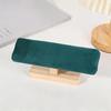 T Shaped Bracelet & Bangle Display Rack Wooden Base PU Leather Velvet 1PC for Watch Jewelry Retail Display Gift for Sellers