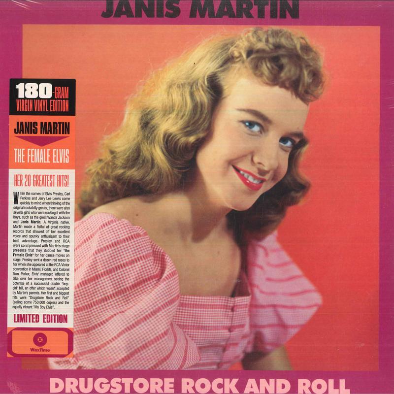 

LP Пластинка ДЖАНИС МАРТИН - Аптечный рок-н-ролл (-180г) 772317 WaxTime 2023 Европа Рок