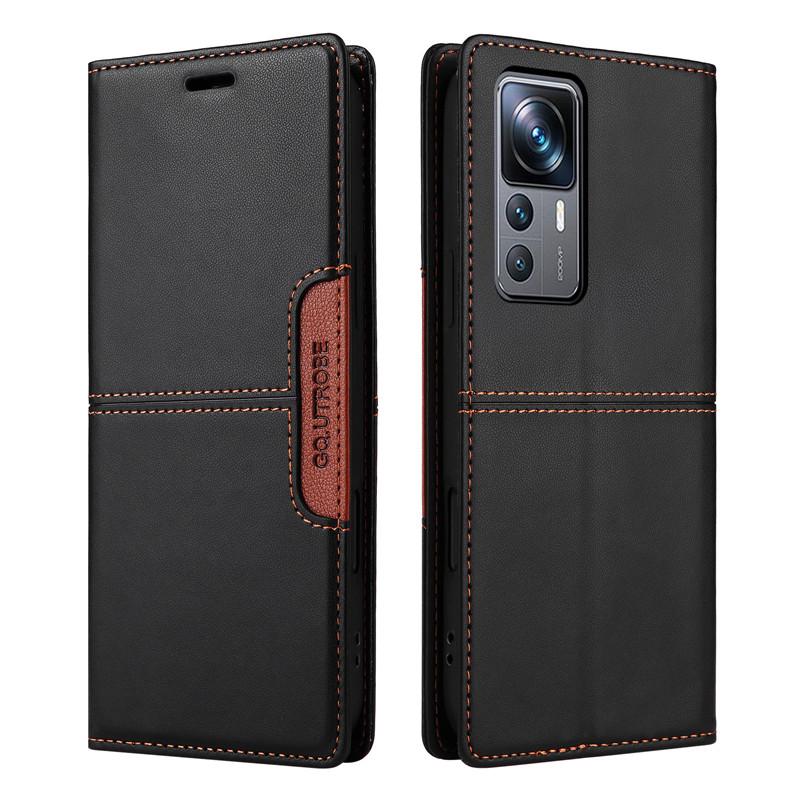 Portafoglio Magnetico Antifurto Custodia in Pelle per Xiaomi 14T 13T 12T 11T Pro Mi 11 Lite 5G NE Tasca Porta Carte Copertura a Libro
