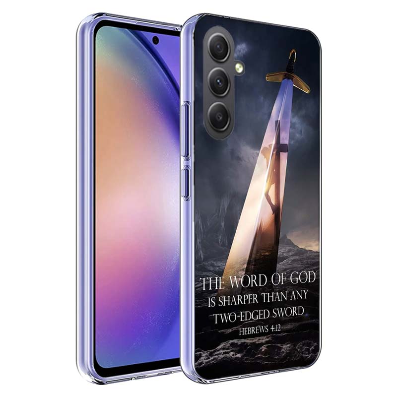 Gott Jesus Beten Handyhülle für Samsung A17 A37 A57 A07 A16 A26 A36 A56 A06 A02S A12 A22 A32 A52S A04S A14 A24 A34 A54 A03 A13 A33