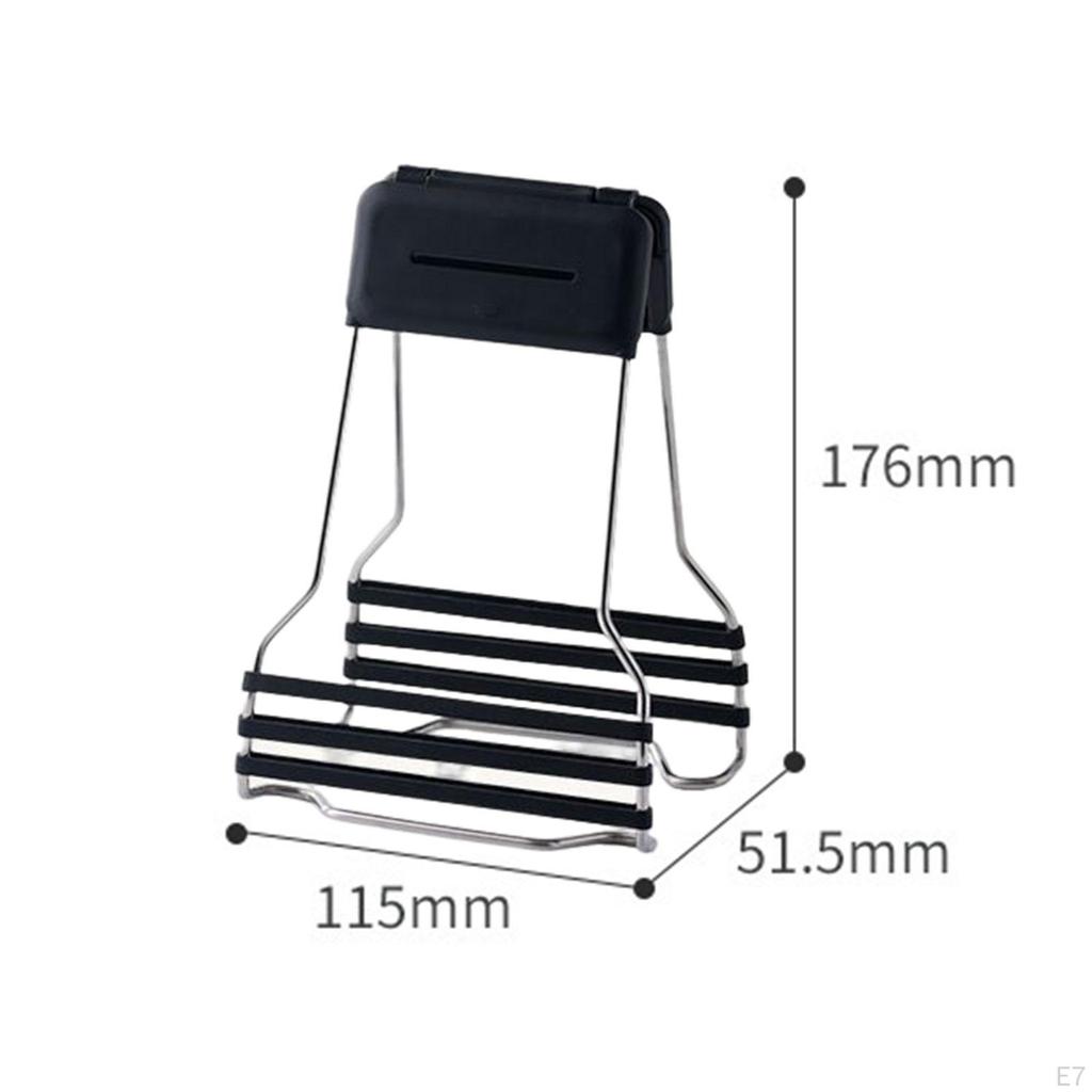 Anti Scalding Clip with Silicone Strip Adjustable Bowl Plate Clamp for Cooking Restaurant