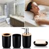 4Pcs 5pcs Bathroom Accessories Set Plastic Bathroom Decor Sets Accessories