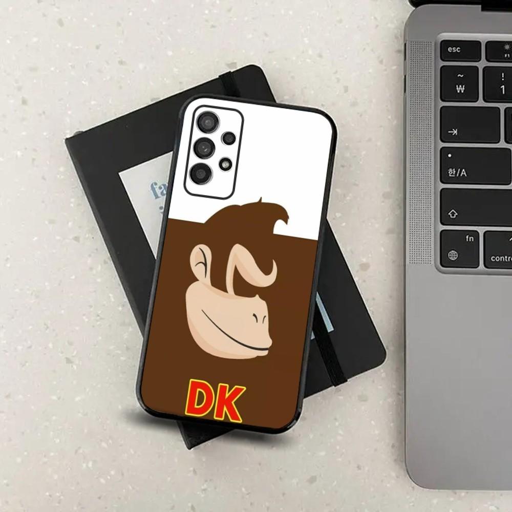 

D-Donkey kong game Phone Case For Samsung Galaxy A13,A21s,A22,A31,A32,A52,A53,A71,A80,A91 Soft Black Cover Samsung a514g