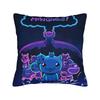 Mewgenics  Roguelike Hit Mutant Feline Square Pillow Cases  Cushion Covers Vintage Zipper Decor Pillowcase for Sofa cm