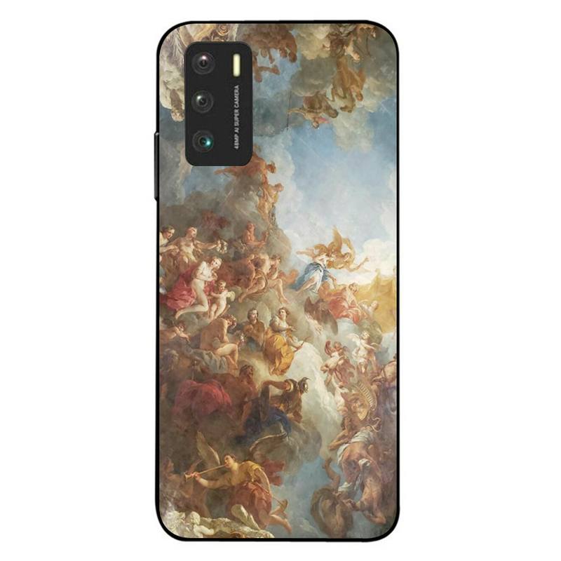 

Чехол для телефона Renaissance Art для Xiaomi Mi 8 Lite 9 SE 10 10T Pro Mi 11 для серии Mi, черный силиконовый мягкий чехол Xiaomi pocoX3pro