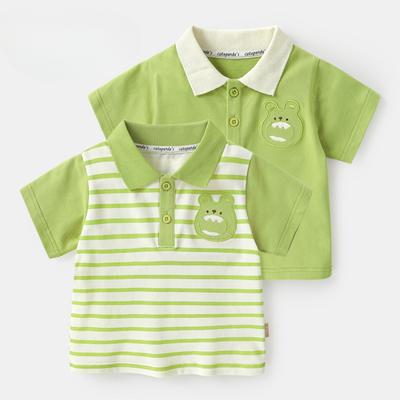 Baby Clothes Casual Short-sleeved T-shirts Summer Boys Polo Shirts Children Girls Baby Tops Summer